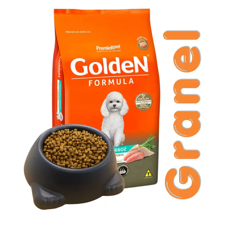 Golden Frango e Arroz Granel