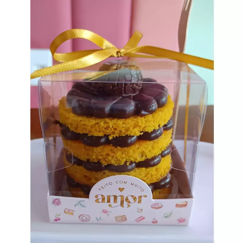 Mini cake de cenoura