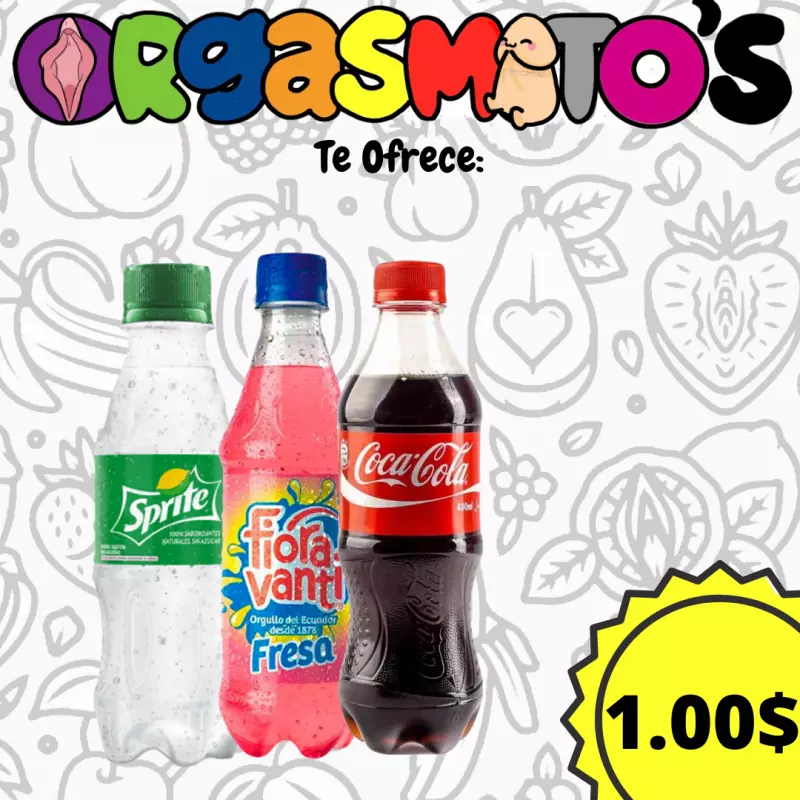Cola fiora o sprite o cocacola medianas