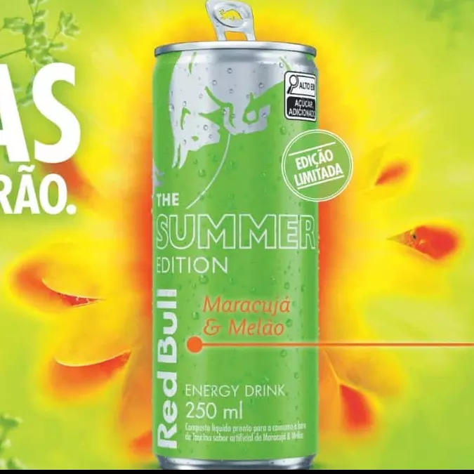 RED BULL MARACUJÁ E MELÃO