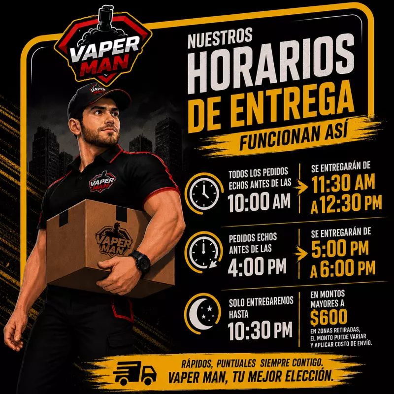 NUESTROS HORARIOS DE ENTREGA