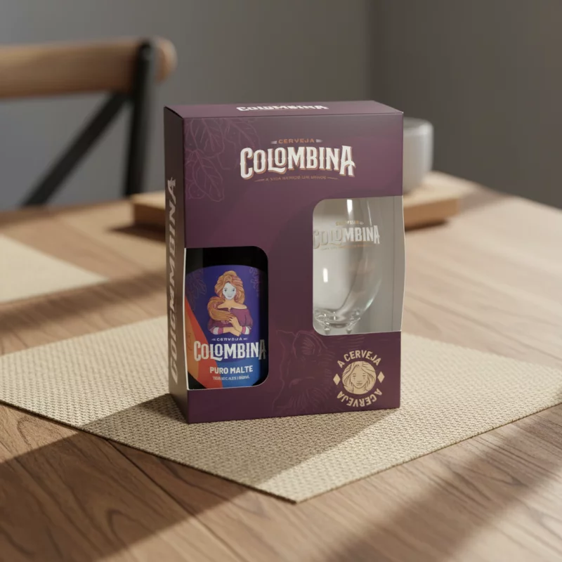 Kit Cerveja Colombina Puro Malte