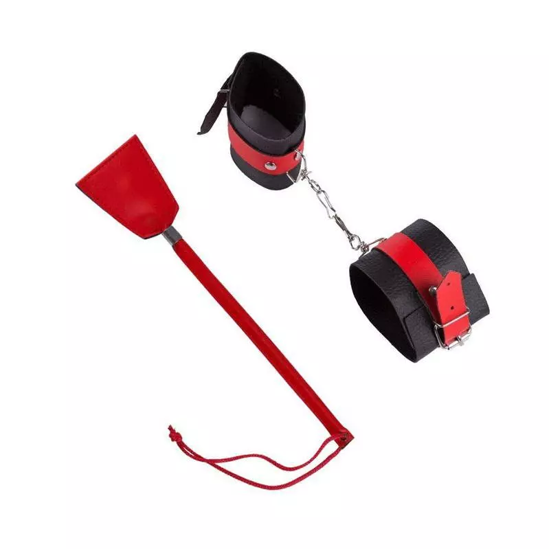 KIT SENSUAL BLACK RED - BRASIL FETICHE