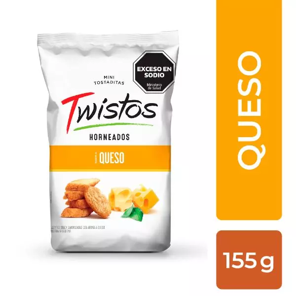 TWISTOS QUESO 155G