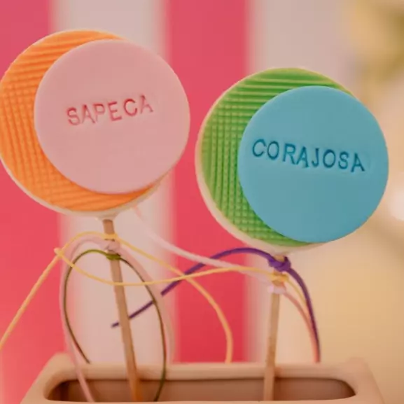 Pirulito de biscoito