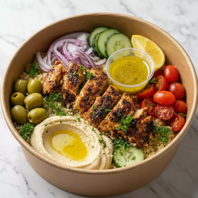 Martes 12 Mayo - Mediterranean Bowl