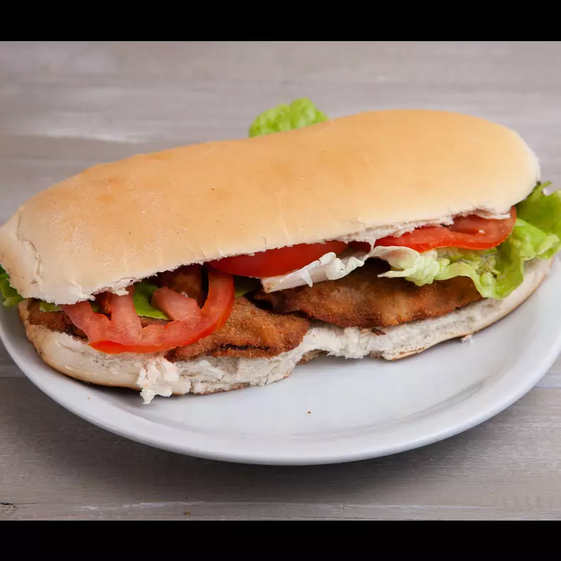 Sandwich de Mila de pollo completo