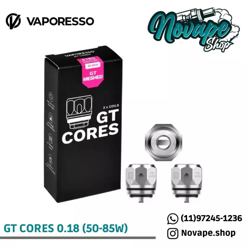 Coil GTCORES 0.18 (50-85W) Vaporesso