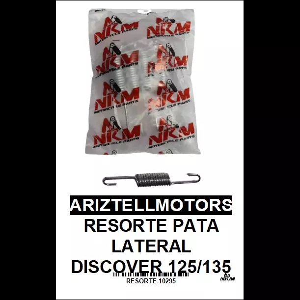 RESORTE PATA LATERAL DISCOVER 125