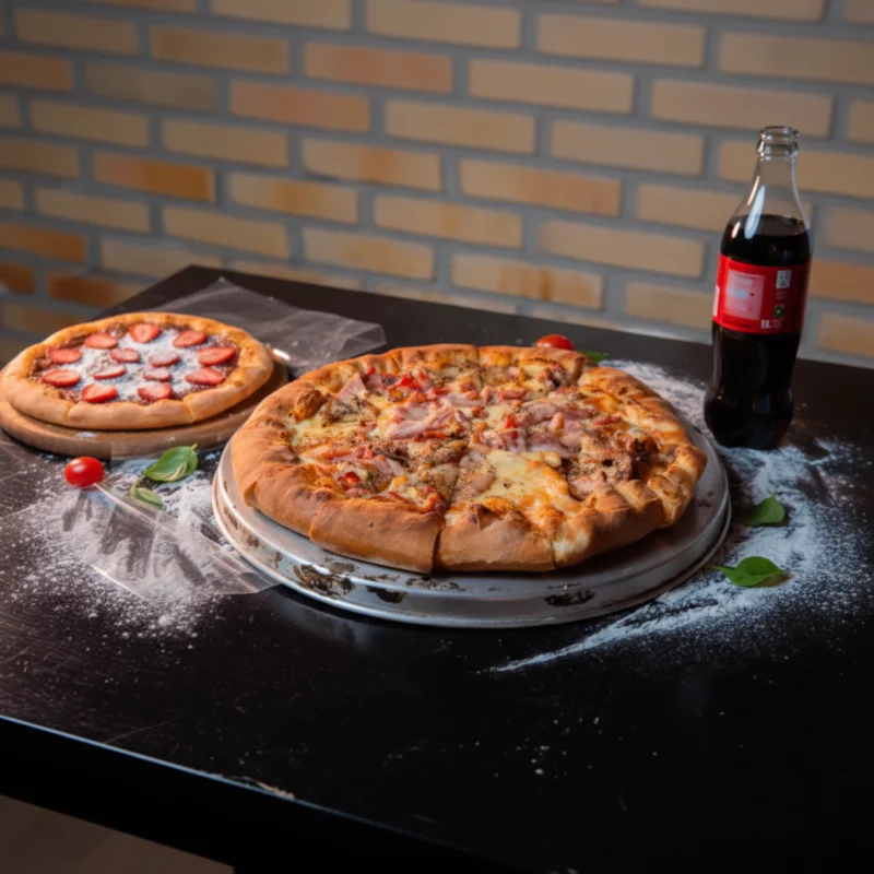 Pizza Grande + broto + Refrigerante