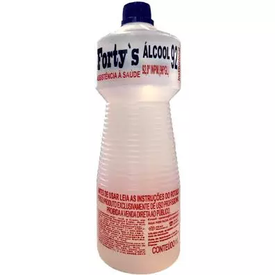 ÁLCOOL FORTYS 92,8 1L