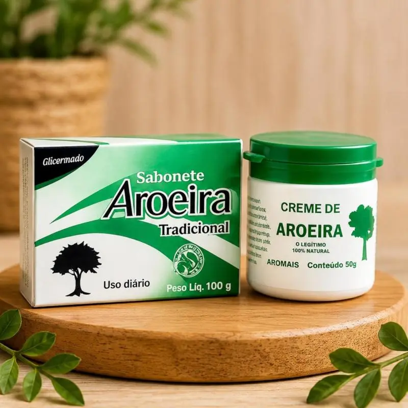 KIT AROEIRA SABONETE+CREME