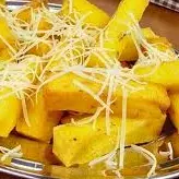 Polenta Frita com Parmesão