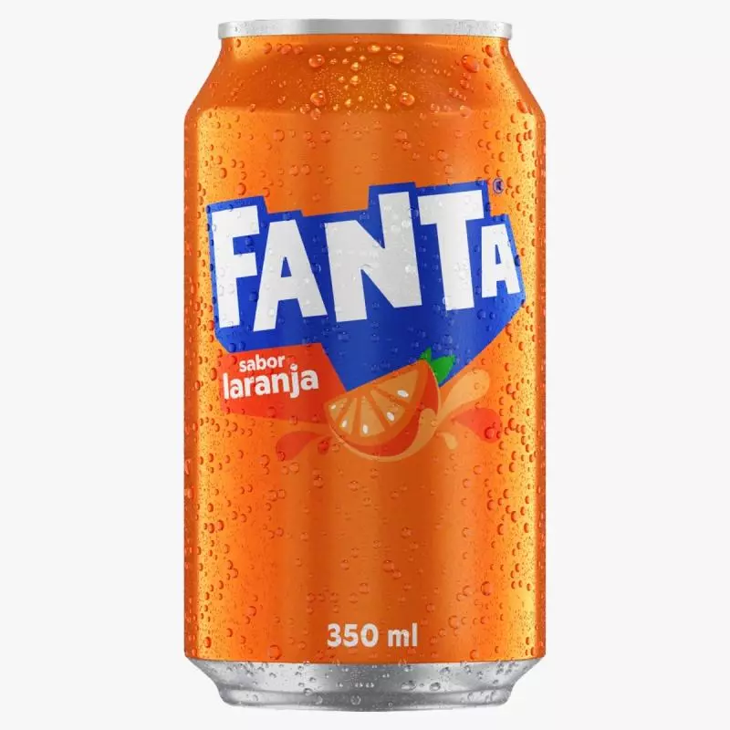 Fanta Laranja Lata 350ml