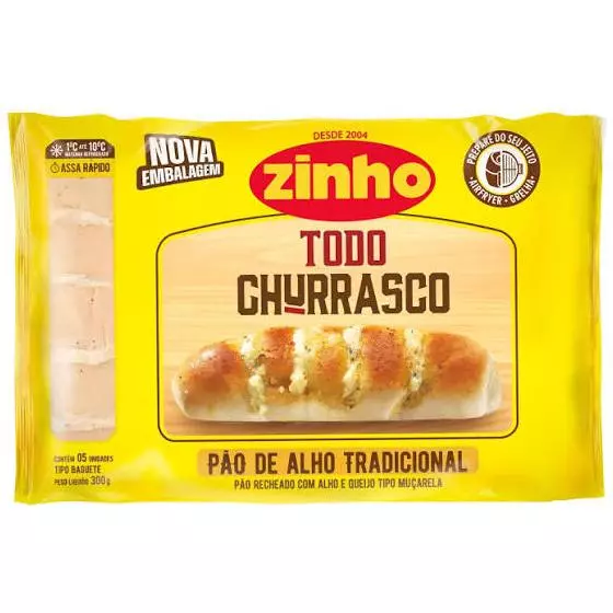 PÃO DE ALHO ZINHO