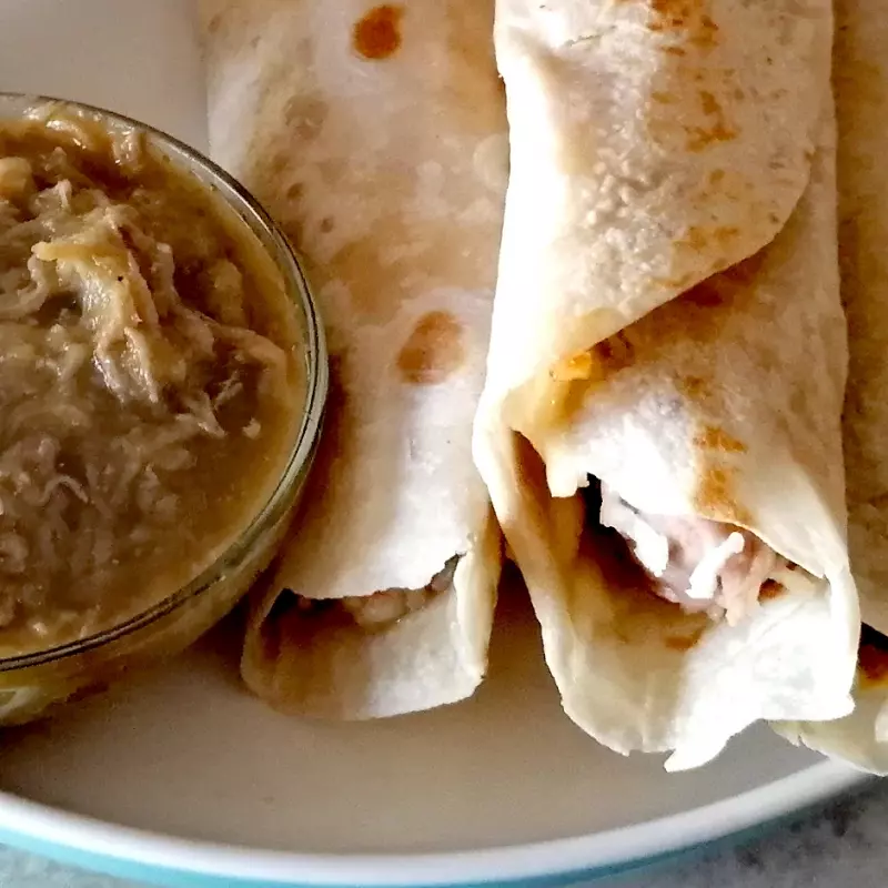 Burro de Deshebrada sin Papas