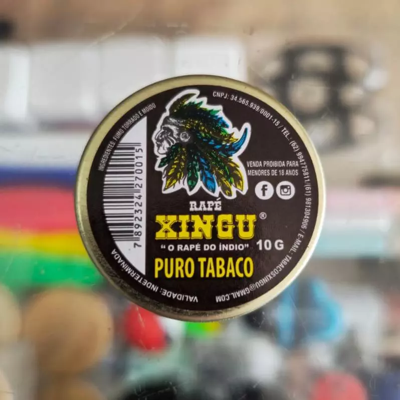 RAPÉ XINGU 10G PURO TABACO