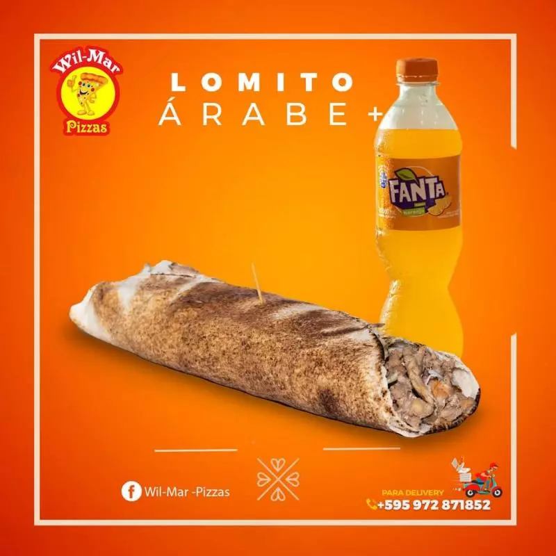 Lomito Árabe Pollo