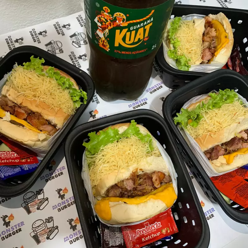 Combo🍔 7 ( 4 X - Bacon )