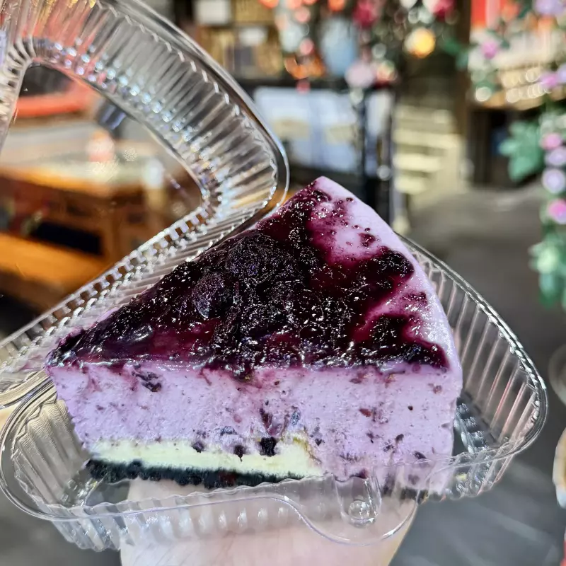 CHEESECAKE DE BLUEBERRY 蓝莓慕斯芝士蛋糕