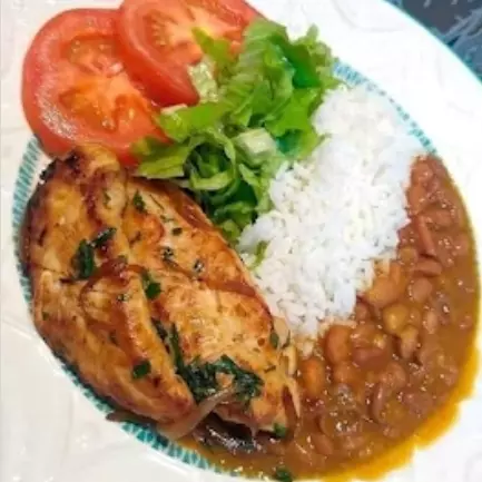 🍽️Almoço com Frango