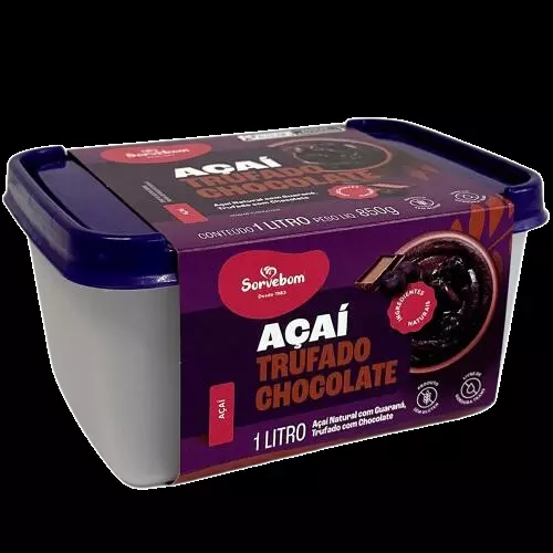 Açaí Trufado com Chocolate