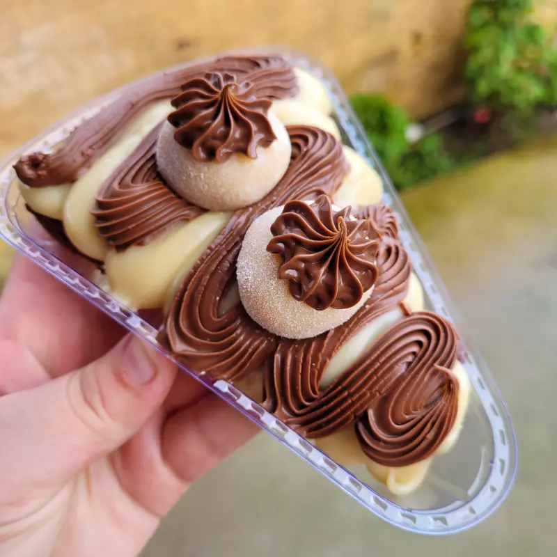 Fatia ninho com Nutella