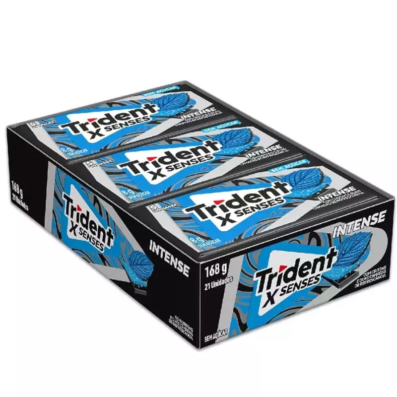 chiclete trident FRESH INT cx 21unid