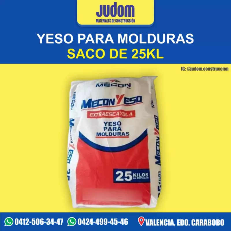 07YESO2500│YESO (SACO 25.00 Kg)