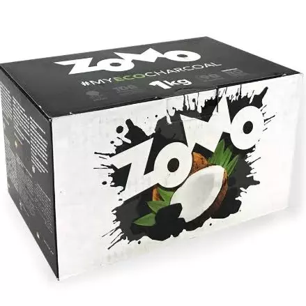 Cx Carvão Zomo 1kg