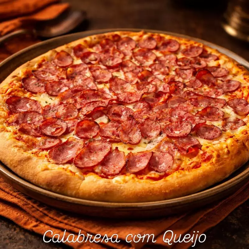 Calabresa com Queijo