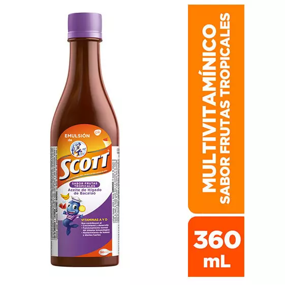 EMULSION SCOTT TROPICAL 360 ML