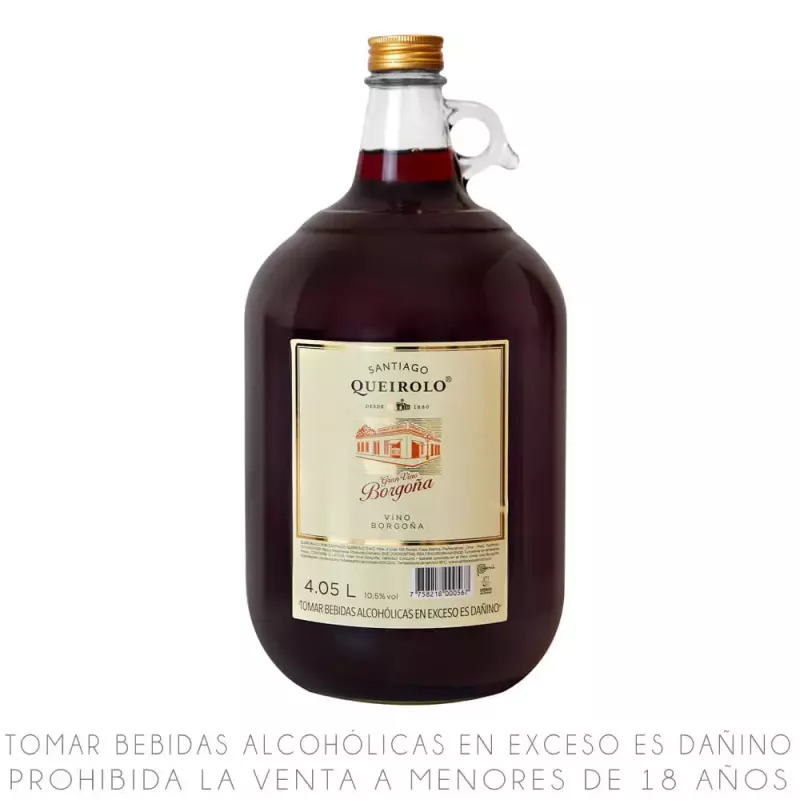 QUEIROLO BORGOÑA 4 LITROS