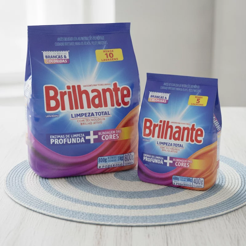 Sabão em Pó Brilhante