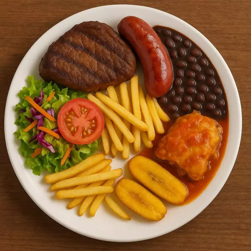 MENU QUINTA : CARNE E LINGUIÇA