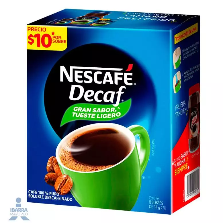 Nescafe Decaf Sobres