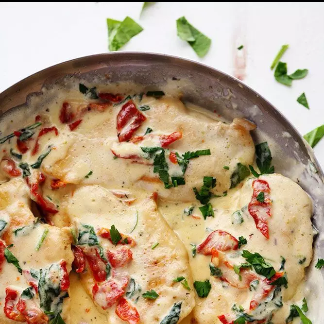 Jueves 23 Julio - Pollo a la toscana
