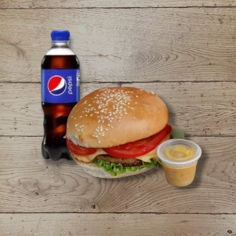 sandwich + bebida pepsi