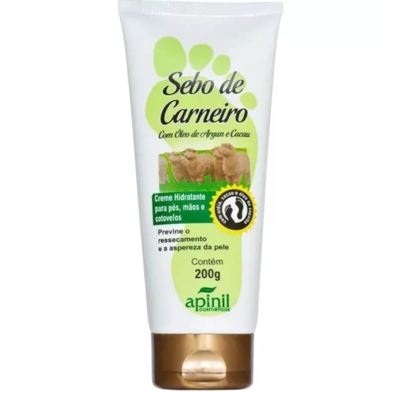 Creme Sebo de carneiro Apinil-200g