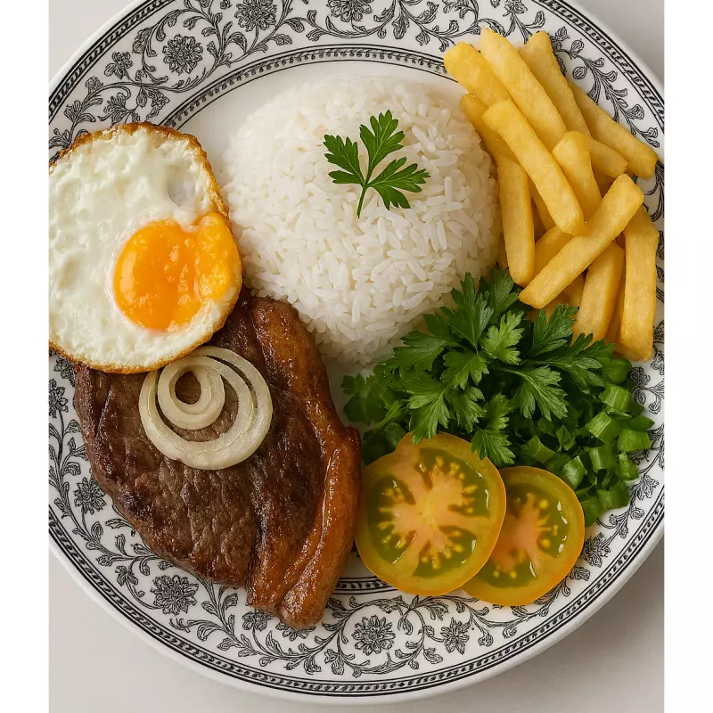 COMBO Bife a cavalo