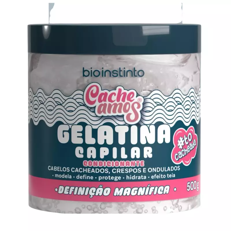 Gelatina Capilar Cacheamos 500g