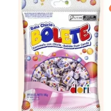 BALA BOLETE TUTTI FRUTTI 100 G