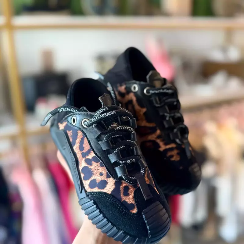 TENIS DOLCE GABBANA ANIMAL PRINT