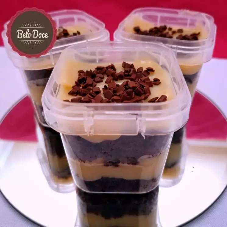 Bolo no Pote Branquinho