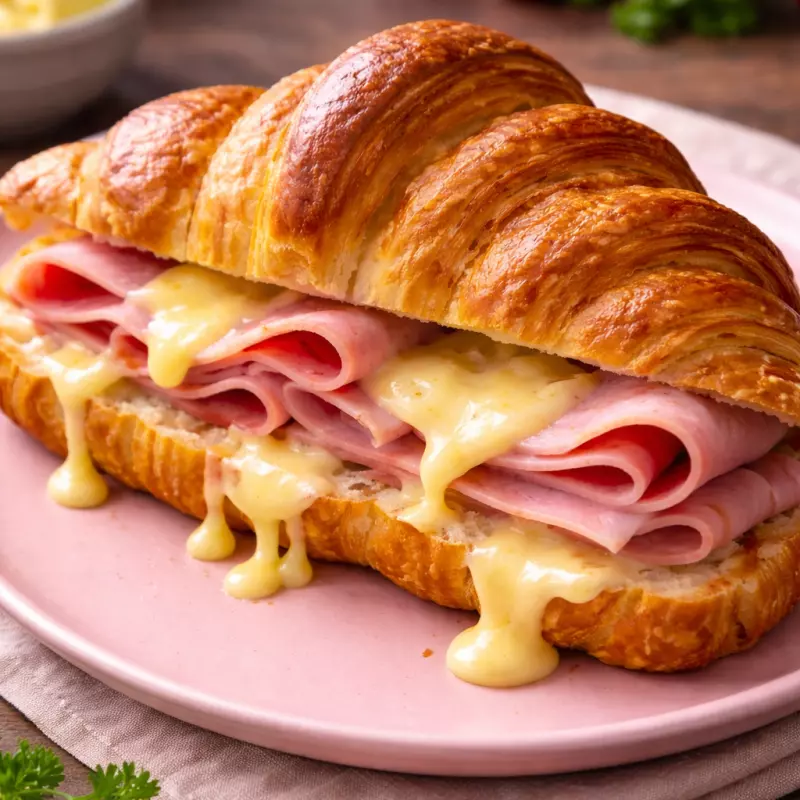 CROISSANT PRESUNTO E QUEIJO