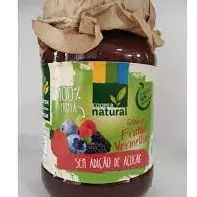 Geleia frutas sem adição açúcar 180g