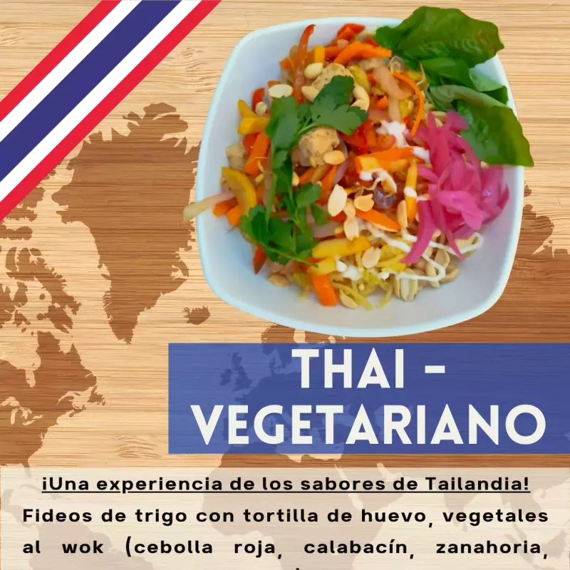 Thaí Vegetariano - TAHILANDIA