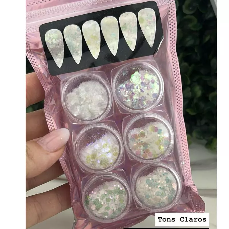 Kit C/6 Flake  Tons Claros