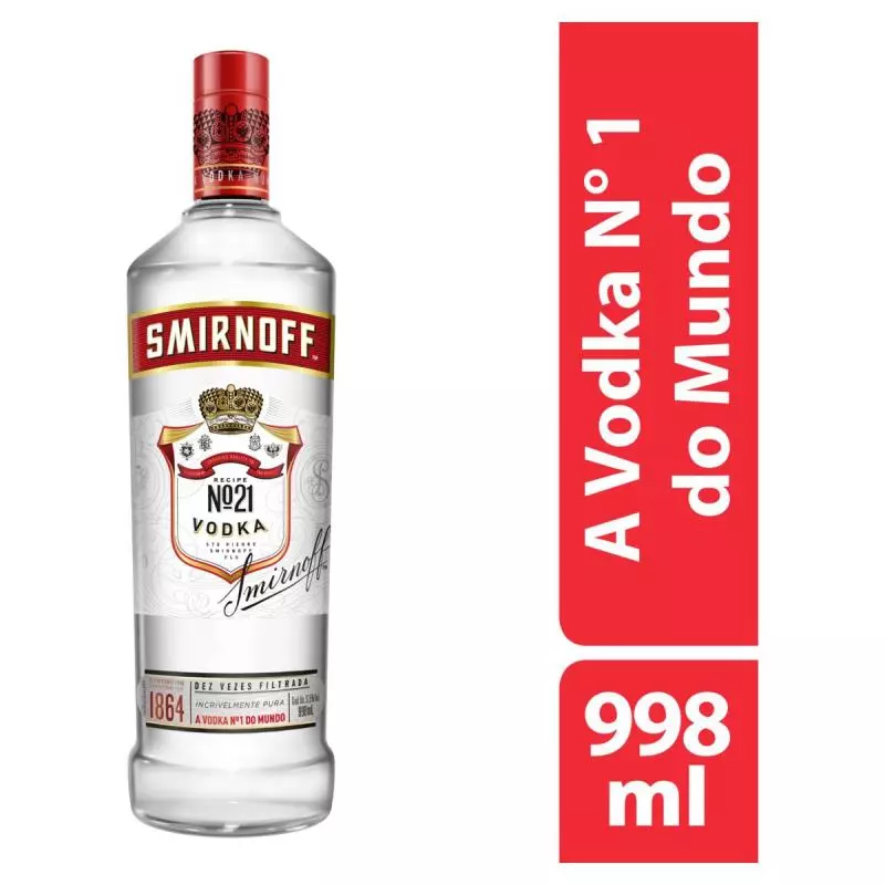 SMIRNOFF VODKA 998ML