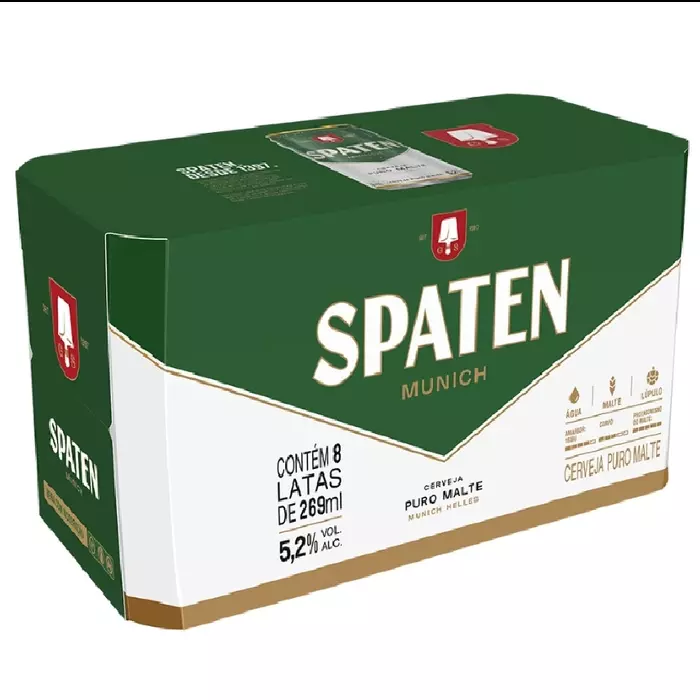Spaten Puro Malte 269ml - 8 unid